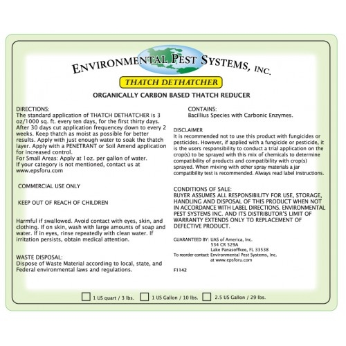 Environmental Pest Systems - Thatch Dethatcher